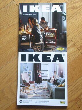 Ikea Catalogs 2017 & 2019 French Canadian